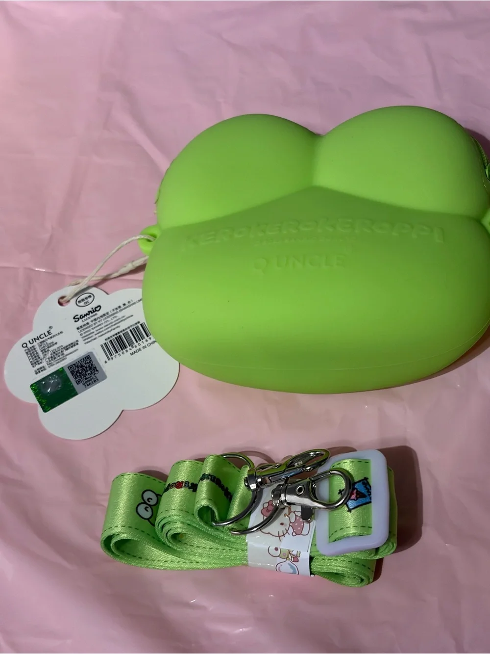 Sanrio Keroppi Silicone Small Bag